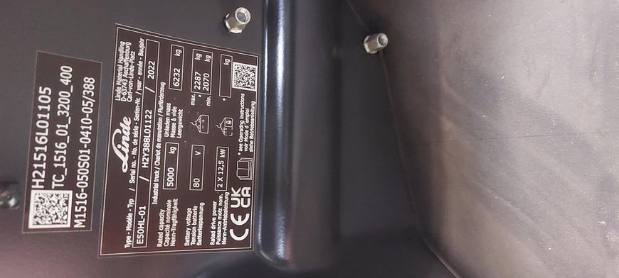 Použit&aacute; manipulačn&aacute; technika Linde E50HL-01 nur 81 Stunden &mdash; Booster Lift