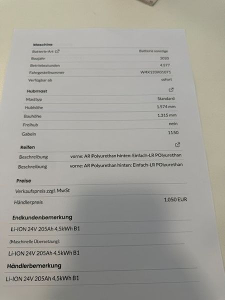 Použit&aacute; manipulačn&aacute; technika Linde D12HPSP Lithium &mdash; Booster Lift