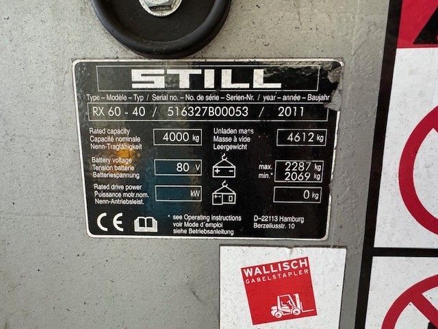 Použit&aacute; manipulačn&aacute; technika Still RX 60-40 &mdash; Booster Lift