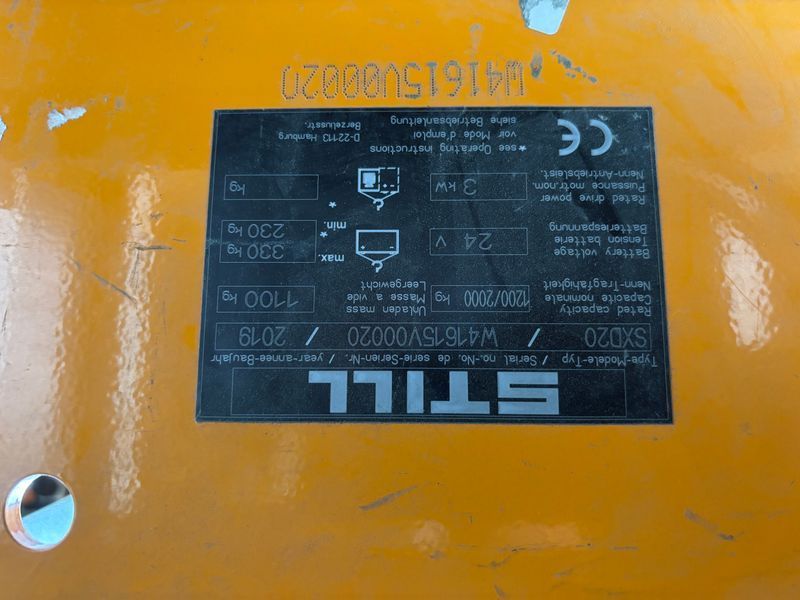 Použit&aacute; manipulačn&aacute; technika Still SXD20 &mdash; Booster Lift
