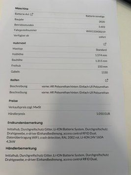 Použit&aacute; manipulačn&aacute; technika Linde D12HPSP Lithium &mdash; Booster Lift