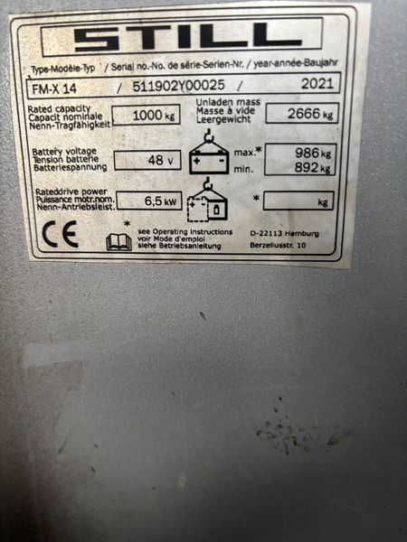 Použit&aacute; manipulačn&aacute; technika Still FM-X 14 &mdash; Booster Lift