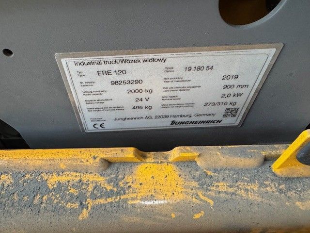 Used material handling equipment Jungheinrich ERE 120 &mdash; Booster Lift
