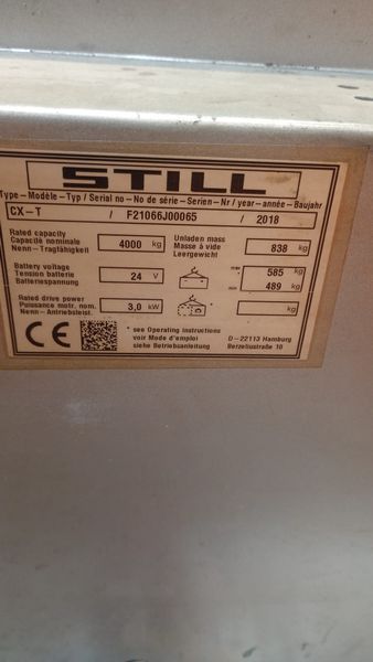Použit&aacute; manipulačn&aacute; technika Still CX-T &mdash; Booster Lift