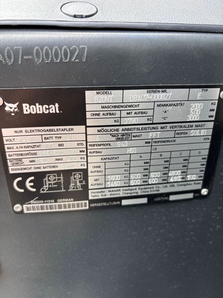 Použit&aacute; manipulačn&aacute; technika Bobcat B20NT Li-Ion Neuger&auml;t!!! &mdash; Booster Lift