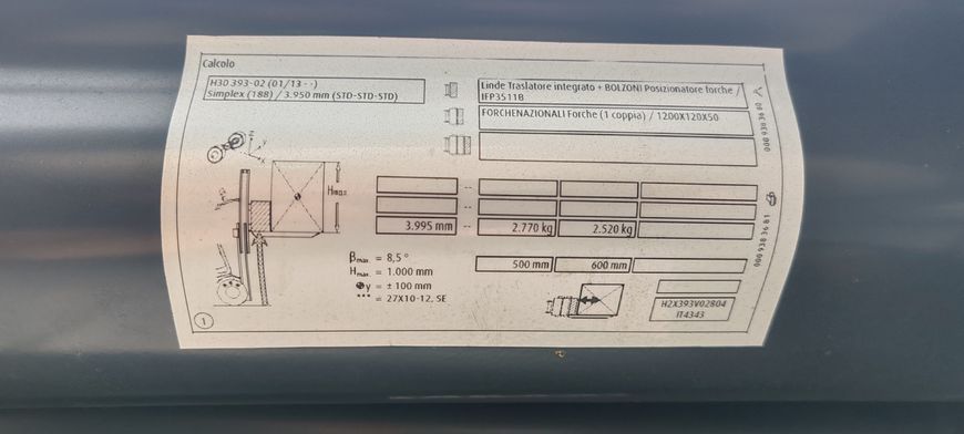 Použit&aacute; manipulačn&aacute; technika Linde H30D-02 2019y/ 3803mh/ 4m &mdash; Booster Lift