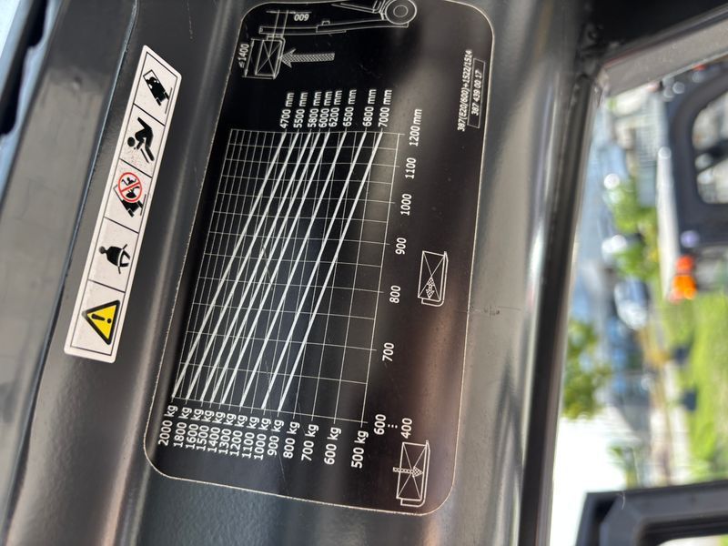 Použit&aacute; manipulačn&aacute; technika Linde E20-01/600 Hochgesetzt &mdash; Booster Lift