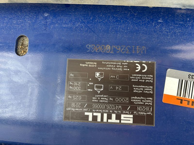 Used material handling equipment Still FXH20 N &mdash; Booster Lift