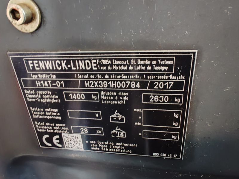 Used material handling equipment Linde H14T-01 &mdash; Booster Lift