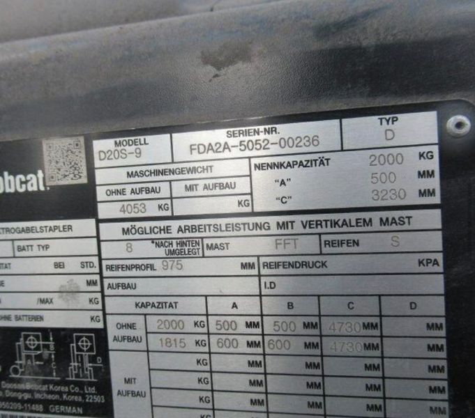 Použit&aacute; manipulačn&aacute; technika Bobcat D20S-9 Neupreis 30.000 Euro Sonderpreis 22.000 Euro &mdash; Booster Lift