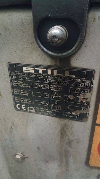 Použit&aacute; manipulačn&aacute; technika Still RX 70-16 &mdash; Booster Lift