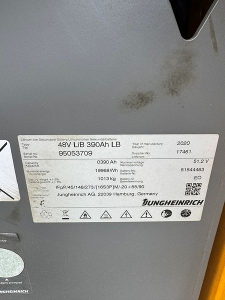 Used material handling equipment Jungheinrich EFG 318 Li-Ion &mdash; Booster Lift