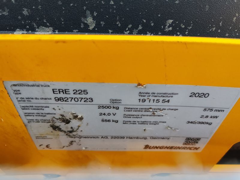 Použit&aacute; manipulačn&aacute; technika Jungheinrich ERE 225 2t/ batt2022 &mdash; Booster Lift