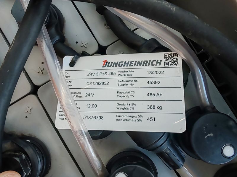 Použit&aacute; manipulačn&aacute; technika Jungheinrich ERE 225 2t/ batt2022 &mdash; Booster Lift