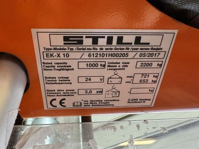 Použit&aacute; manipulačn&aacute; technika Still EK-X10/980 &mdash; Booster Lift