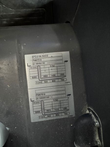 Used material handling equipment Jungheinrich EFG216k Triplex Lithium &mdash; Booster Lift