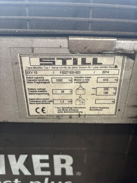 Použit&aacute; manipulačn&aacute; technika Still EXV 10 &mdash; Booster Lift