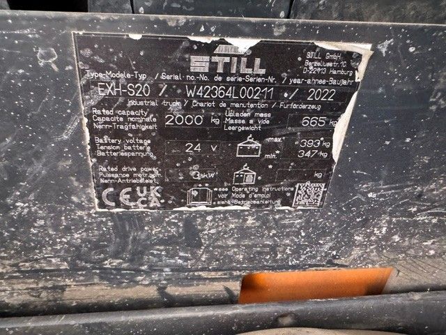 Použit&aacute; manipulačn&aacute; technika Still EXH-S20 &mdash; Booster Lift