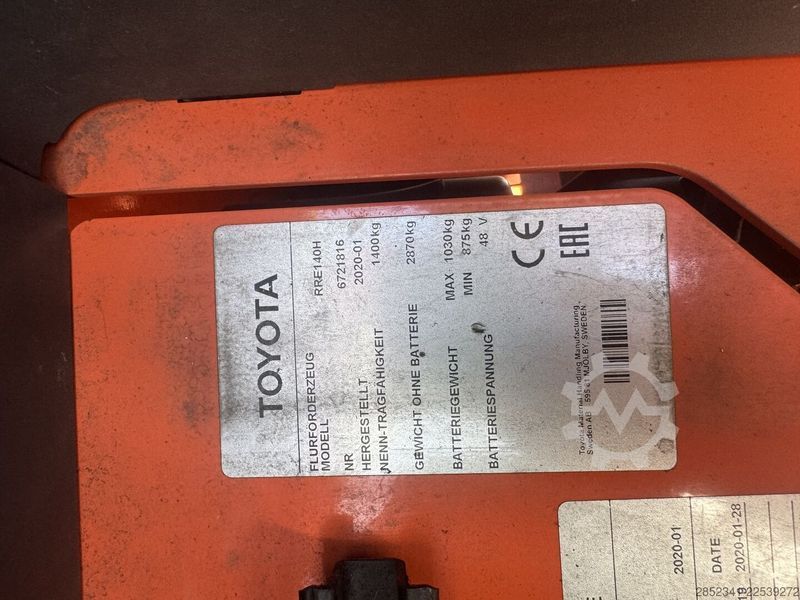 Použit&aacute; manipulačn&aacute; technika Toyota Toyota RRE140H (Positioner) &mdash; Booster Lift