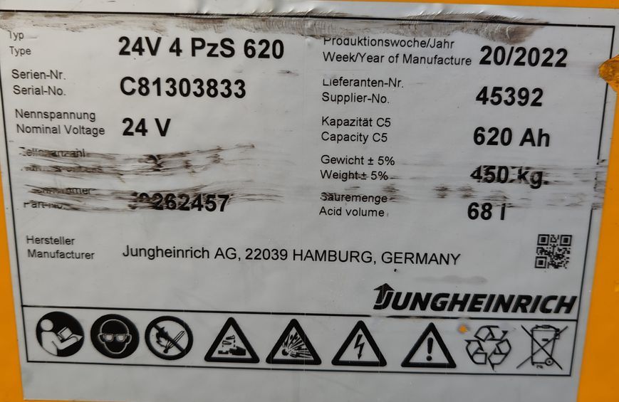 Použit&aacute; manipulačn&aacute; technika Jungheinrich ECE 225 2.4m &mdash; Booster Lift