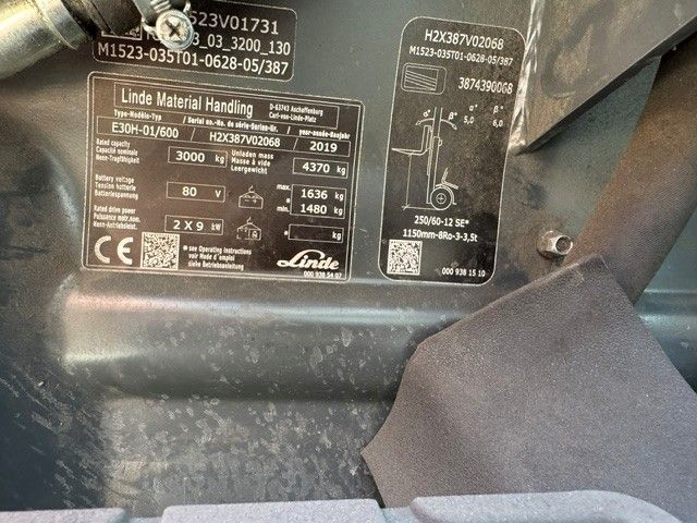 Použit&aacute; manipulačn&aacute; technika Linde E30H-01/600 &mdash; Booster Lift
