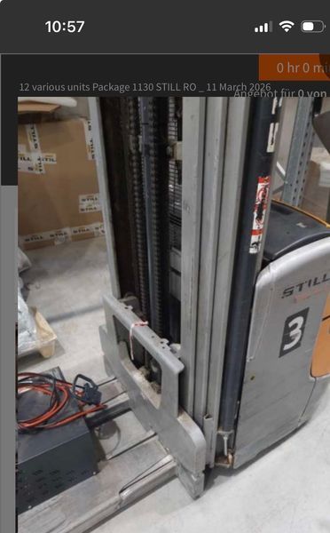 Použit&aacute; manipulačn&aacute; technika Still EXV 14 C Triplex &mdash; Booster Lift