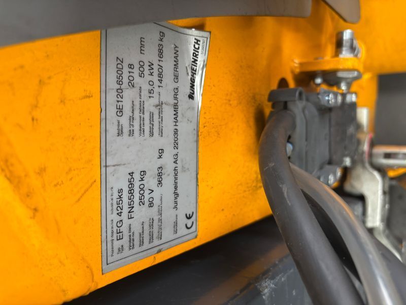 Used material handling equipment Jungheinrich EFG 540ks &mdash; Booster Lift