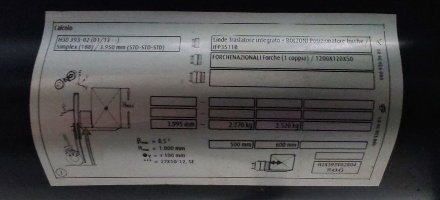 Použit&aacute; manipulačn&aacute; technika Linde H30D-02 2019y/ 3803mh/ 4m &mdash; Booster Lift