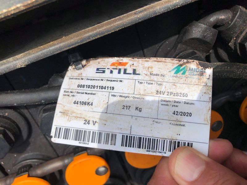 Used material handling equipment Still EXU16 &mdash; Booster Lift