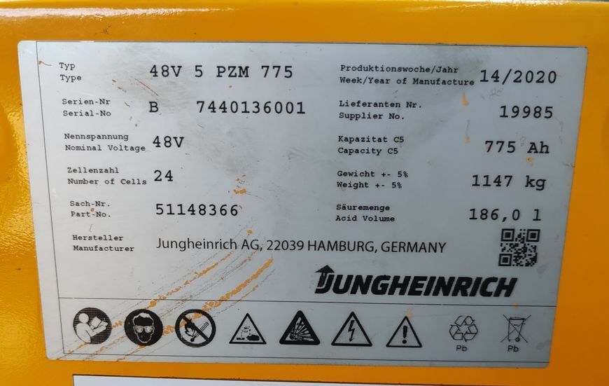 Použit&aacute; manipulačn&aacute; technika Jungheinrich ETV 214 9m/ 2020y/ 13432h &mdash; Booster Lift